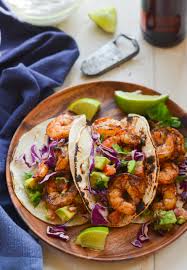 Shrimp Tacos with Avocado